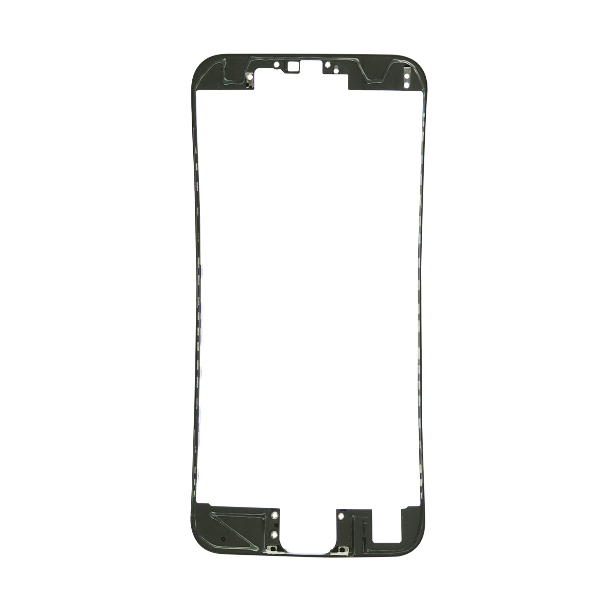 iPhone 6s Front Frame with Hot Glue - Black