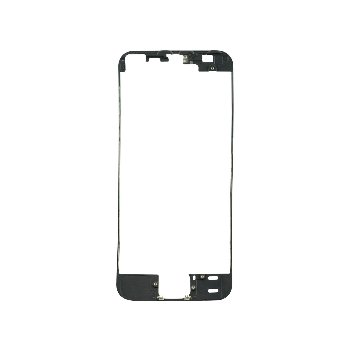 iPhone SE Front Frame with Hot Glue - Black/White